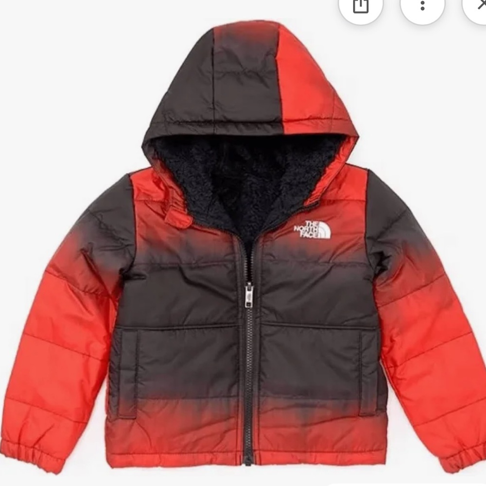 The North Face Reversible Mount Chimbo Full Zip Hooded Jacket Size 2 NWT